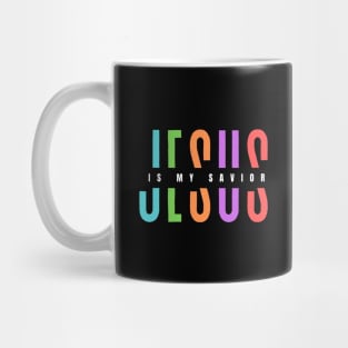 Jesus Is My Savior | Christian Typography Mug